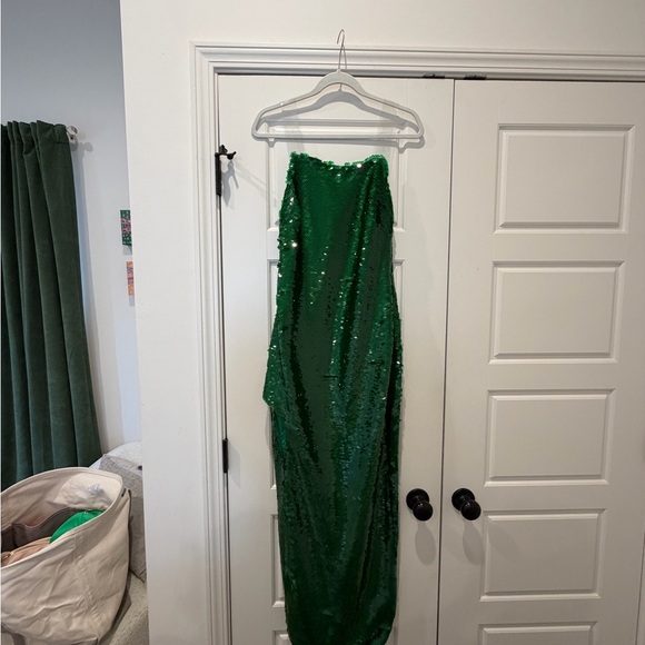 sage green short dress Simon Miller | Loch Poplin Button Up main image 0